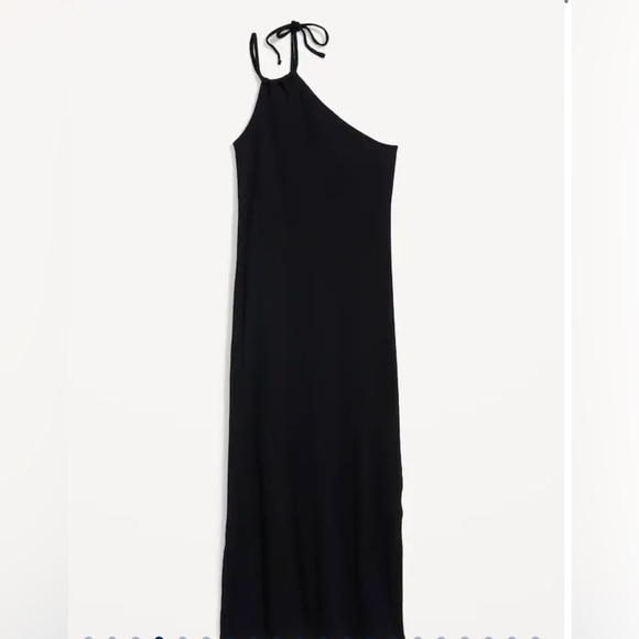 **NEW** Fitted One-Shoulder Midi Dress Sz 4X - Picture 4 of 8
